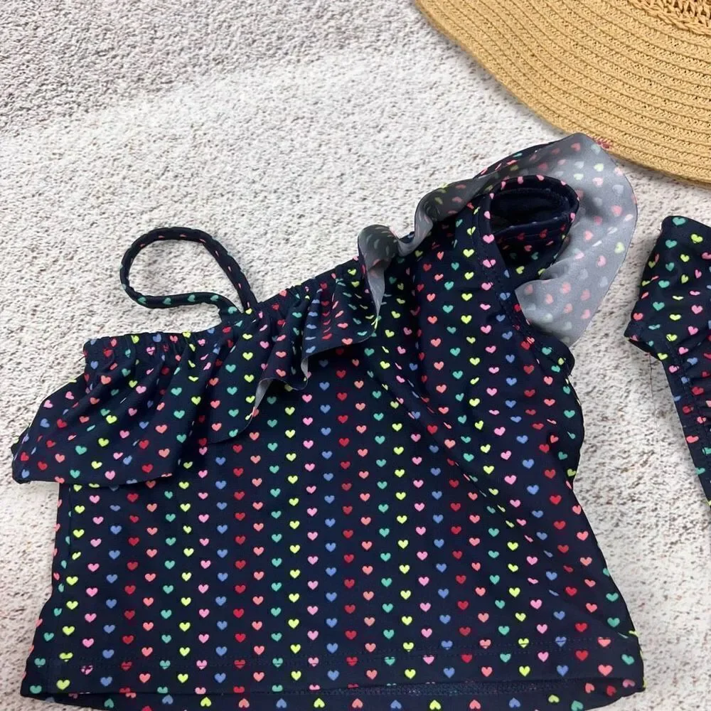Gap Toddler‎ 2T heart print tankini set